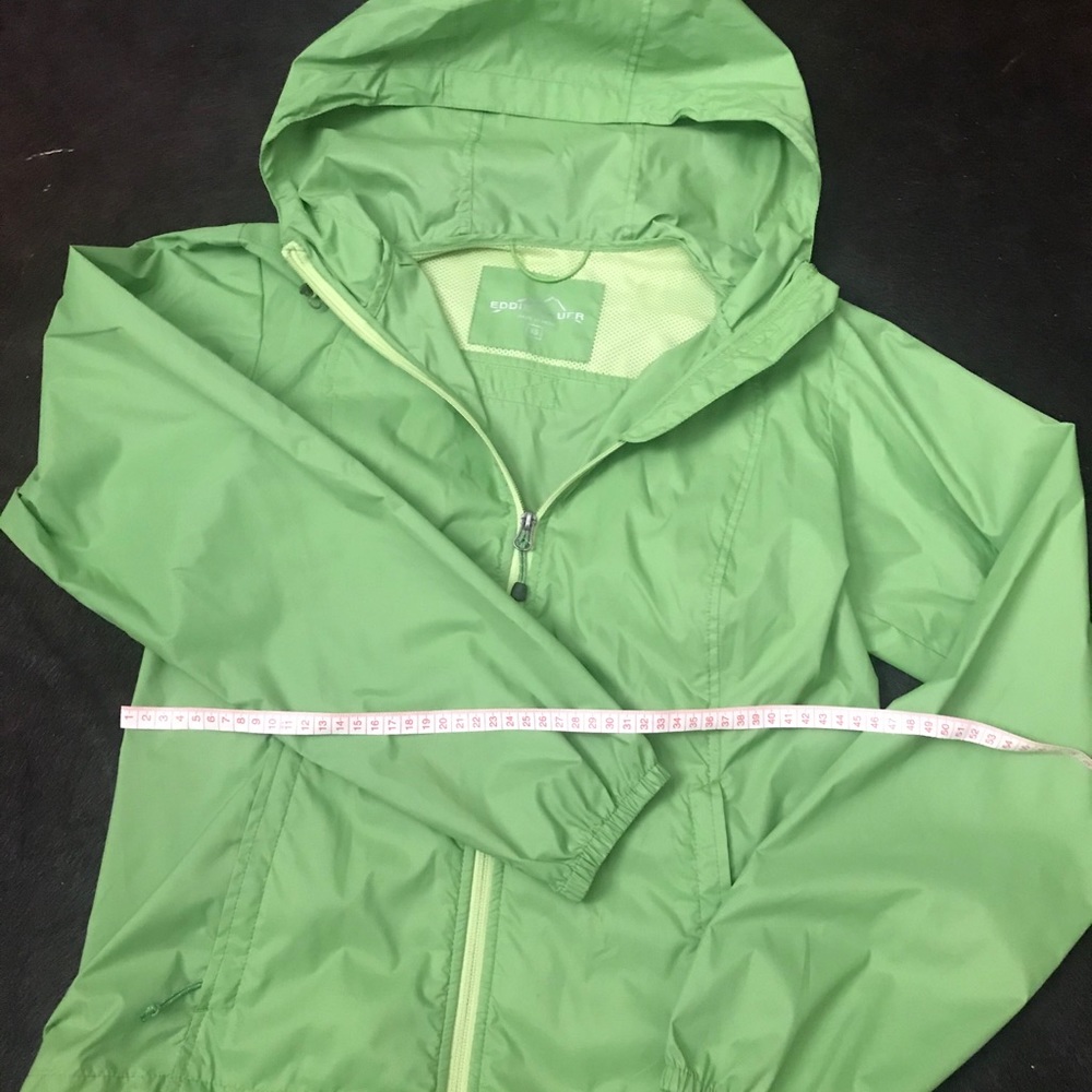 Eddie Bauer Windbreaker Rain Zip Hooded Waterproof Jacket ☔️💨